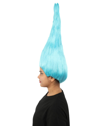 HPO Adult & Teen Women's Tall Cone Wig | Multicolor Options, create of synthetic fiber, extremely tall smooth pointed texture, breathable base | Party, Halloween, theater, drag, performance, costume events