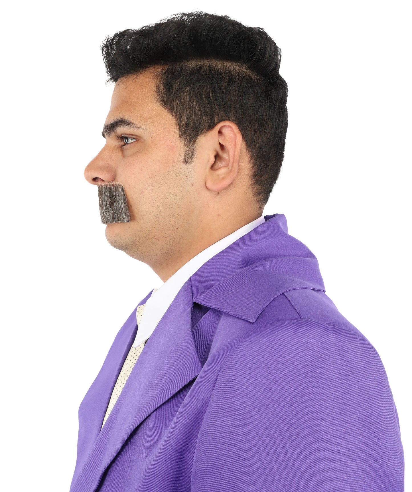 Men's Human Hair Moustache | Facial Hair Multiple Colours Option | HPO