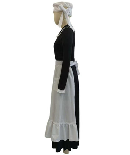 Women's Pilgrim Costume | Black and White Cosplay Costume