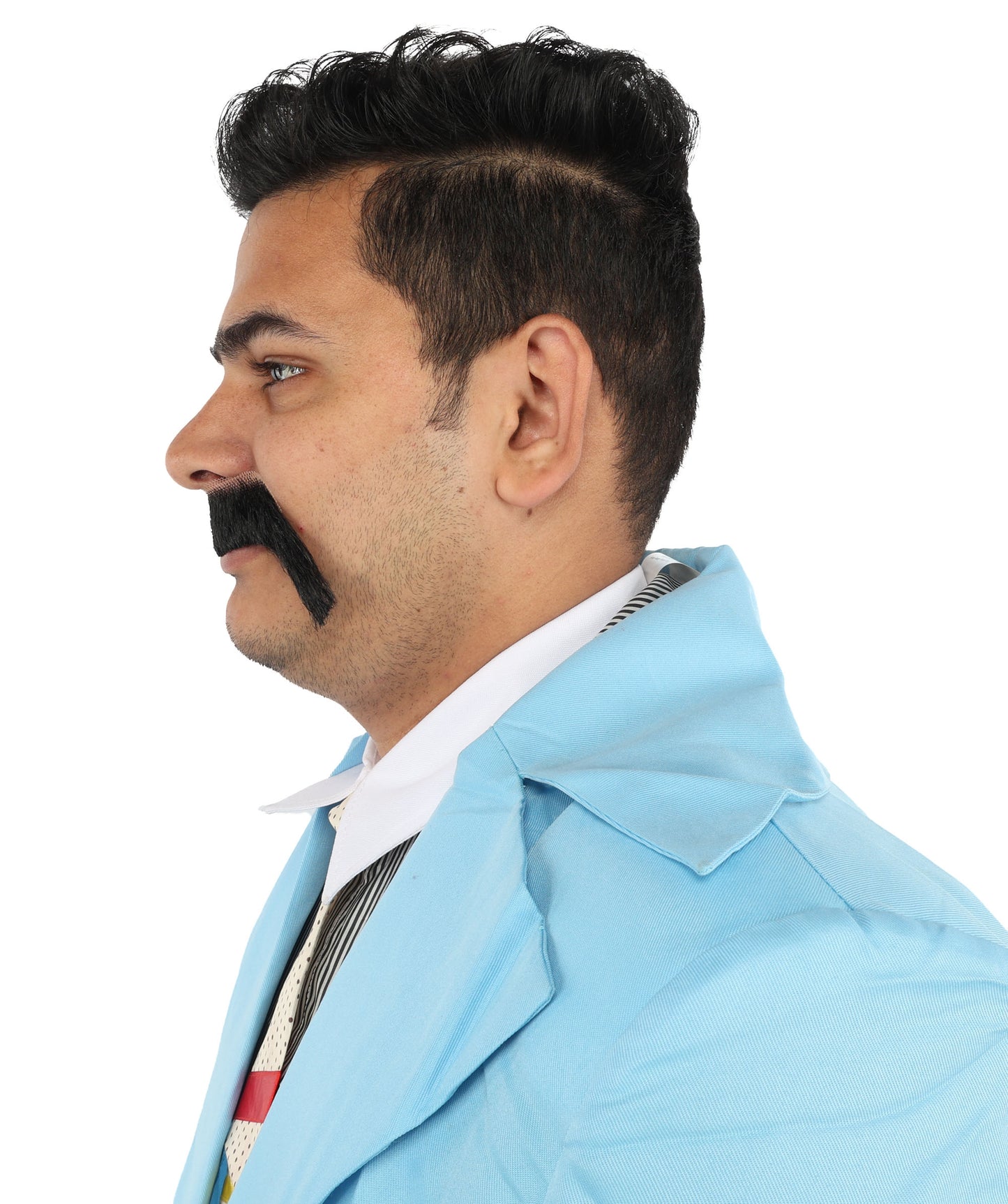 Men's  Style Moustache Set | Black Fancy Facial Hair