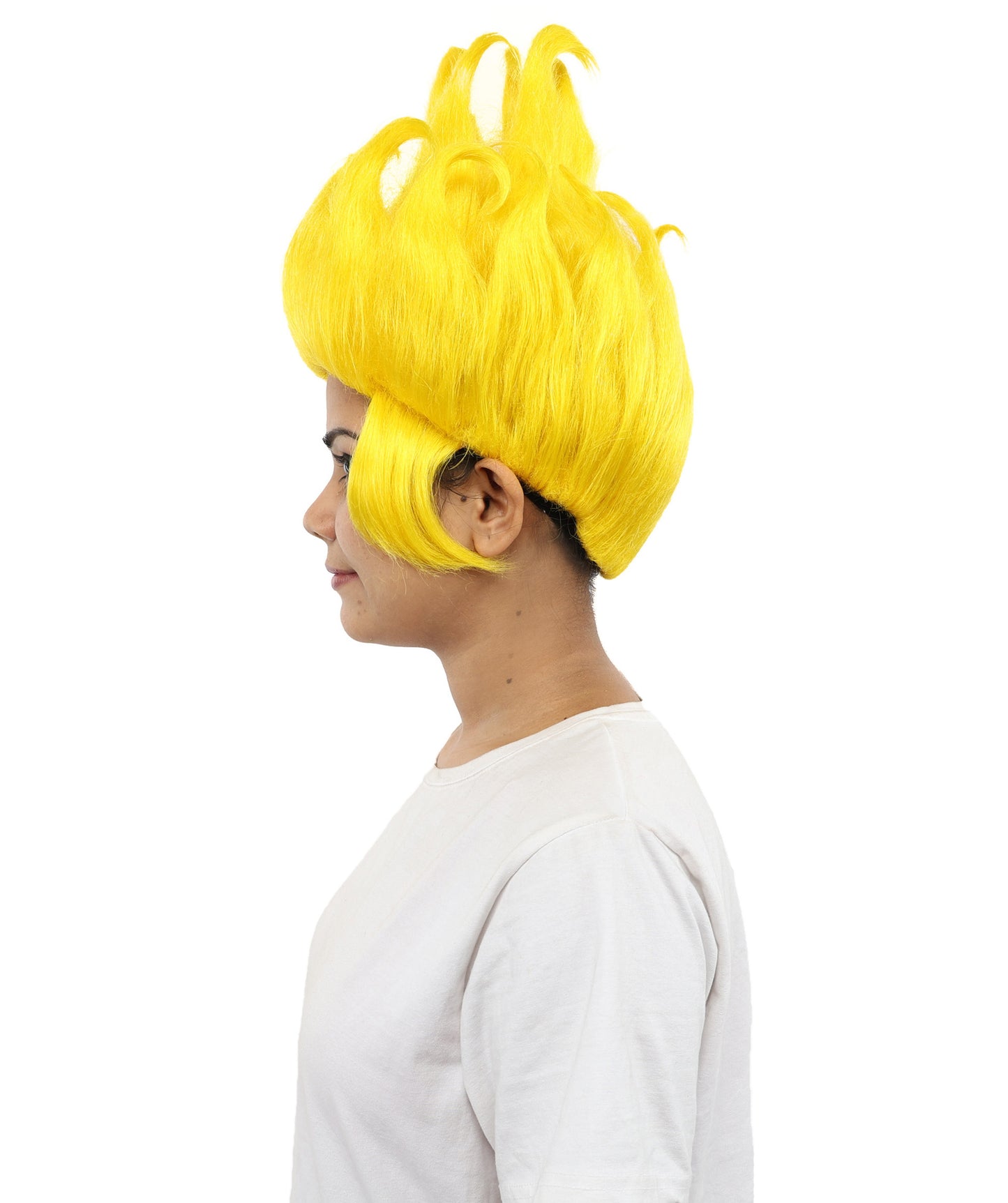 HPO Multiple color Sea Witch Wig – Curly Tentacle-Inspired Fancy Dress Wig for Women – Ocean Sorceress Cosplay Hair