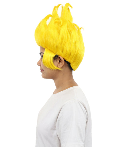 HPO Multiple color Sea Witch Wig – Curly Tentacle-Inspired Fancy Dress Wig for Women – Ocean Sorceress Cosplay Hair