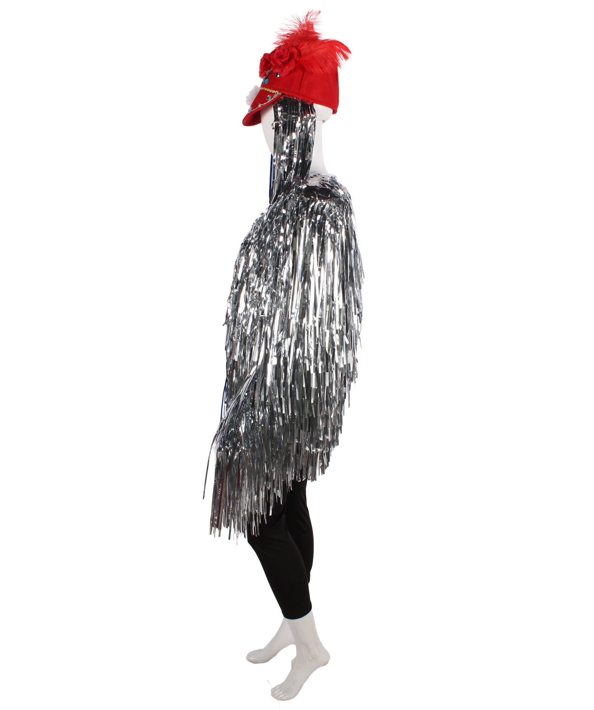 Blue/Silver Tinsel Costume