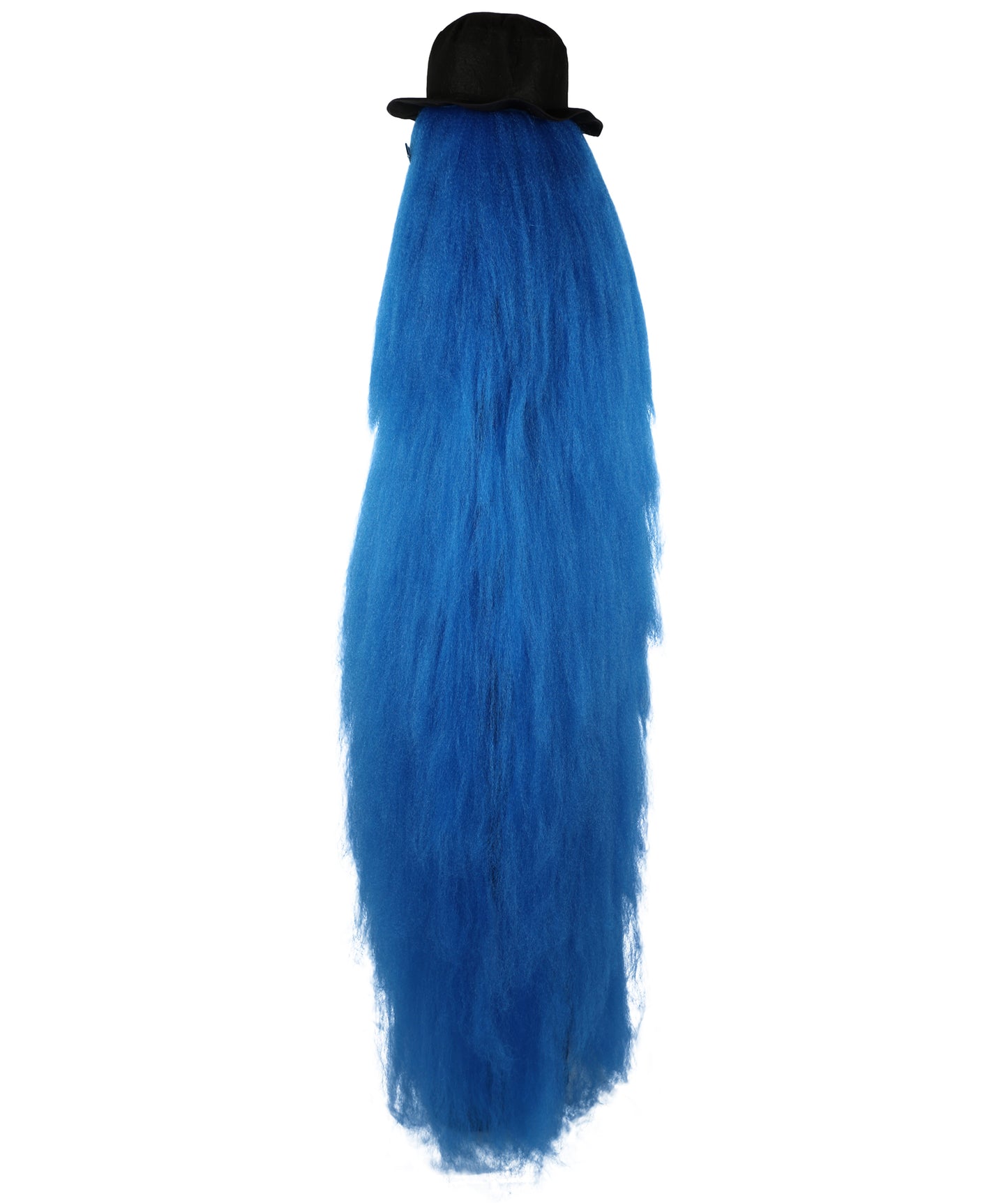 HPO It's Cousin Creature! - Premium | 2 Piece 66 In Extra-Long Iconic Hairy Costume and Wig Set | Includes Hat and glasses | Hairy Halloween Outfit