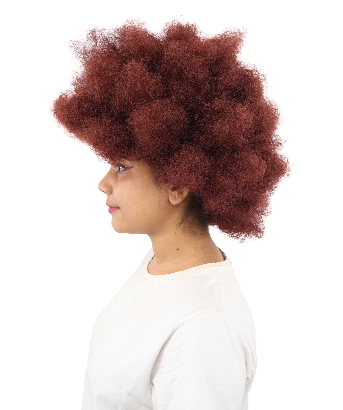 Womens Soldier Movie Afro | Cosplay Wig | Premium Breathable Capless Cap