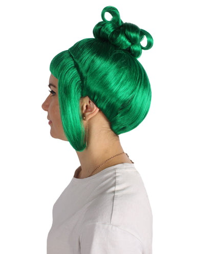 HPO  Women's Halloween Animated Lucy Updo Wig | Multiple Color Options