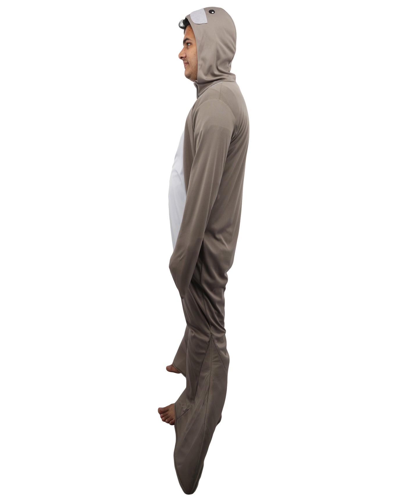 HPO Men's Ocean Animal & Sea Creature Jumpsuit Grey Costume | Fun, Vibrant Outfits for All Ages