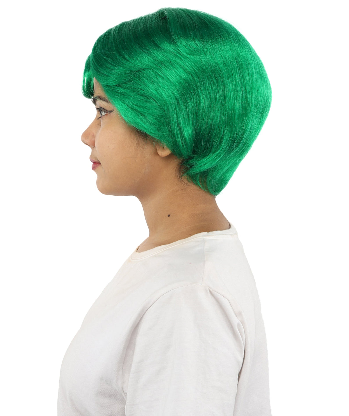 HPO Adult Women’s 10-Inch Short Wig | Multiple Color Options | Celebrity Hairpiece for Costume, Cosplay, and Themed Parties | Sleek and Modern Hairpiece for Versatile Looks