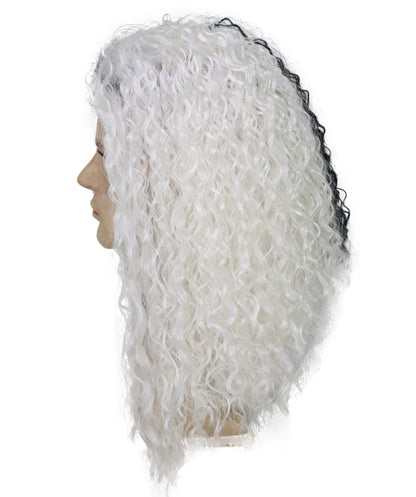 HPO Men Hawaiian Black Hair Wig | Cosplay Wigs | Premium Breathable Capless Cap