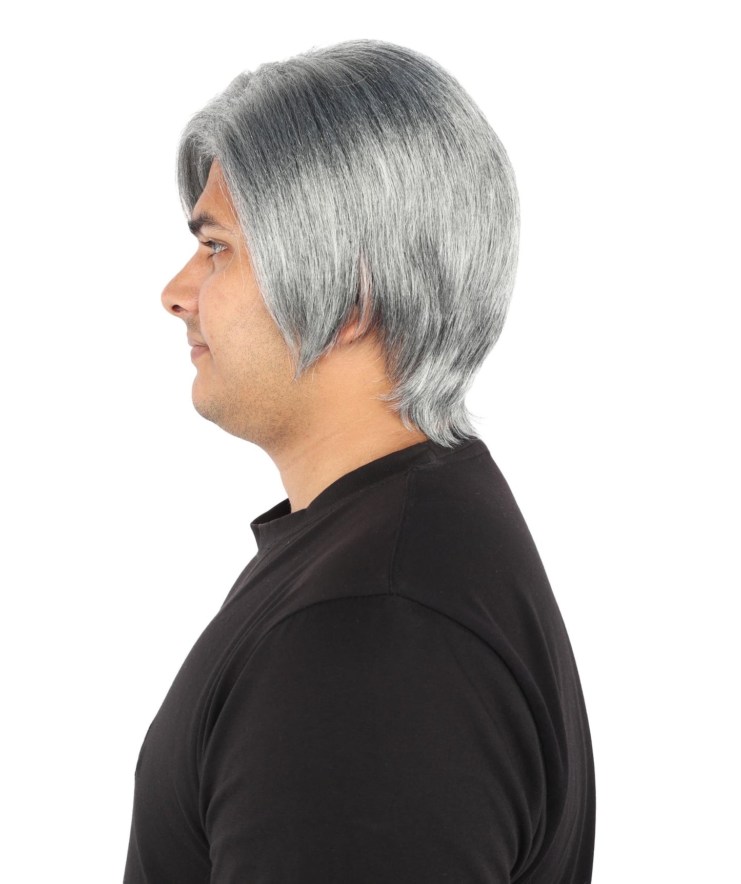 Men's Short Dramatic Texture Wig | Multiple Color Option | undercut, multi-layered messy styling | Halloween, cosplay, drag, theatrical performances, and themed parties