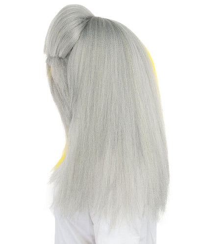 HPO Teen Extreme Hairy Person Two Part Costume, Mask and Bundle Set - Full-Body Hair Suit Extra-Long Costume Wig for Halloween, Cosplay & Parties - Multiple Color Options