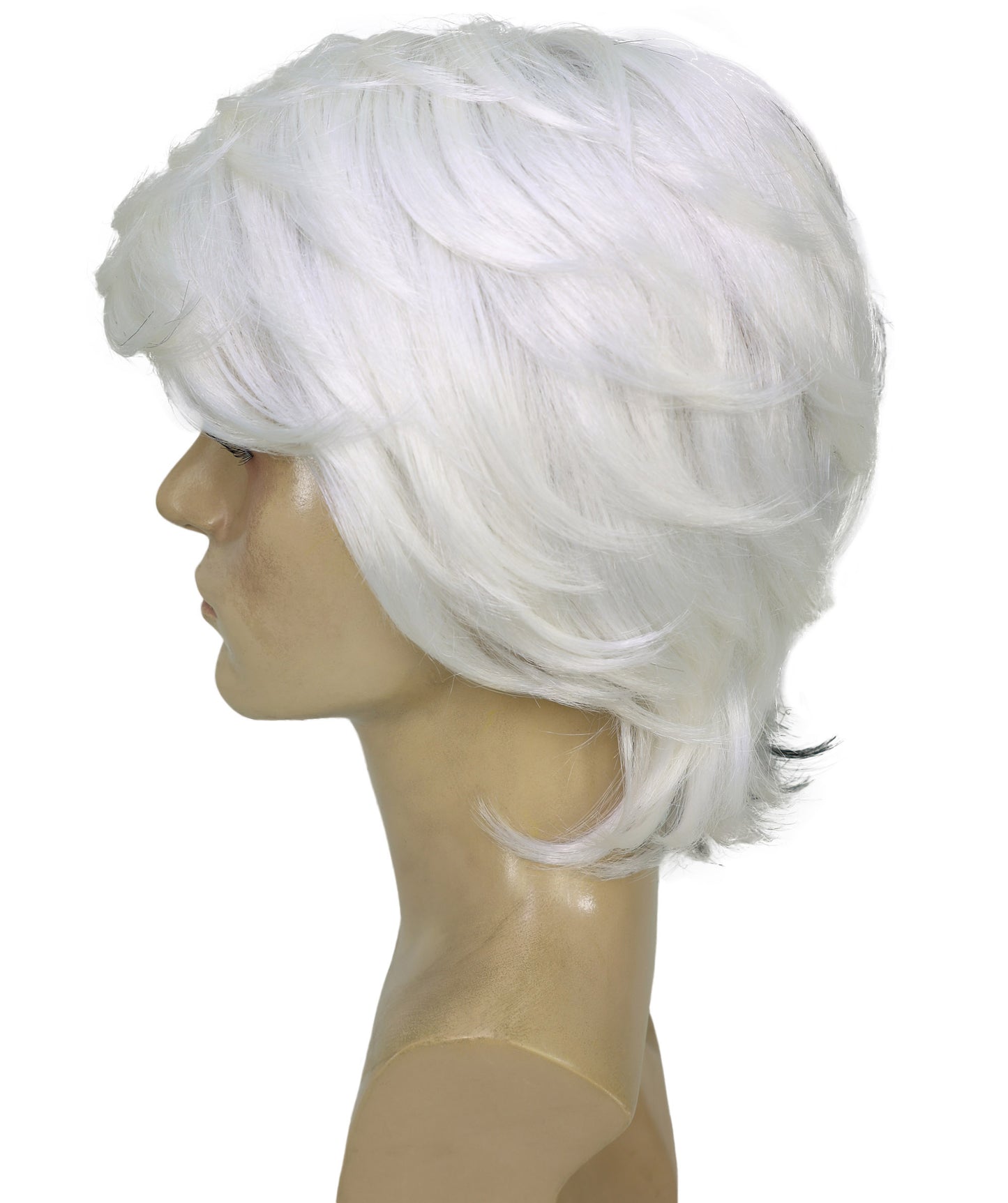 Snow Movie Mens Wig |Multiple Halloween Wig | Premium Breathable Capless Cap