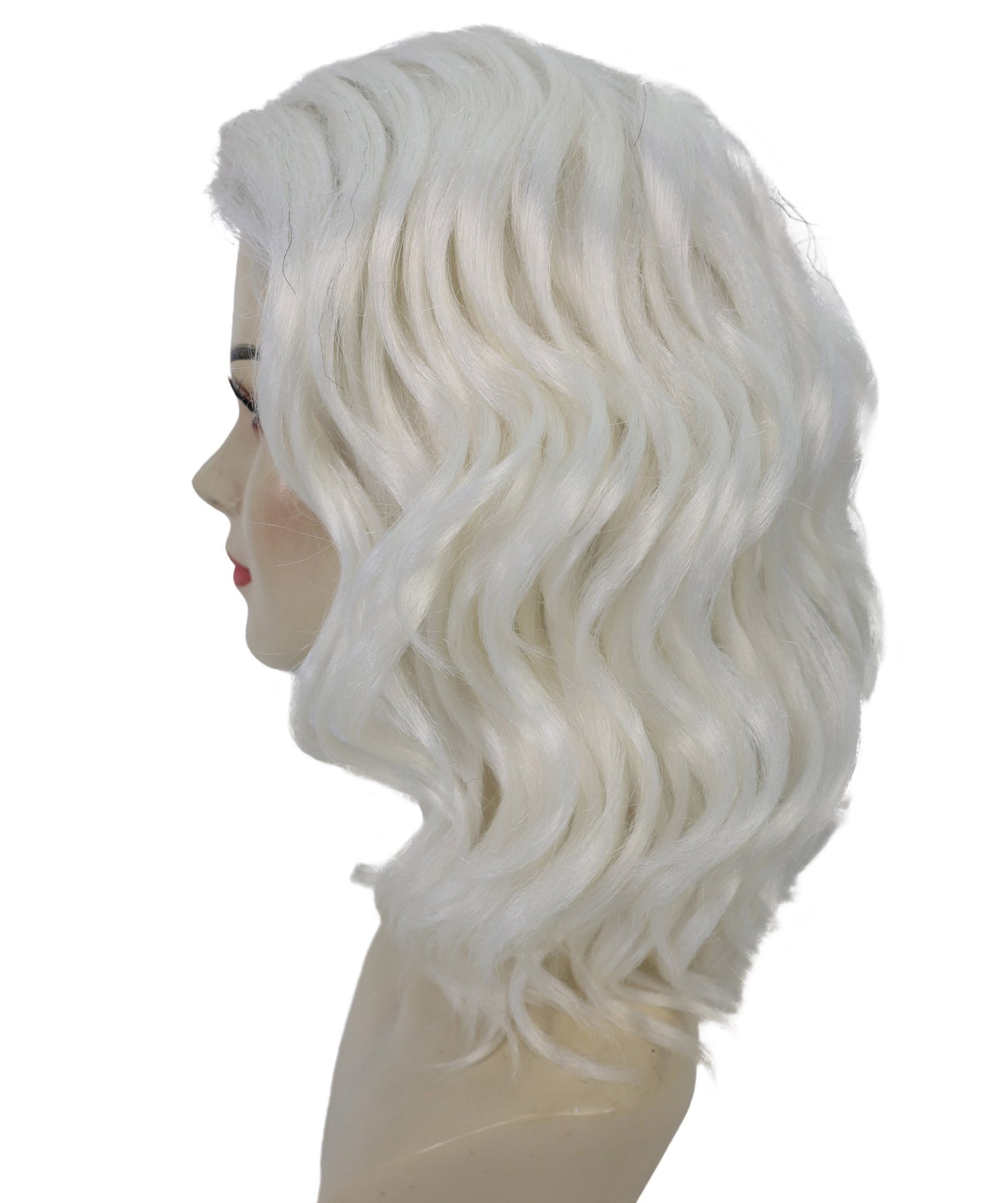 Sunset Soiree | Women's Multiple Color Curly Shoulder Length Trendy Wig