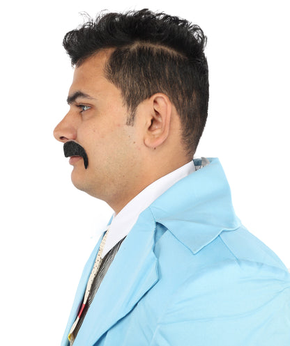 Men's 70's Horseshoe Synthetic Facial Hair Mustache | HPO