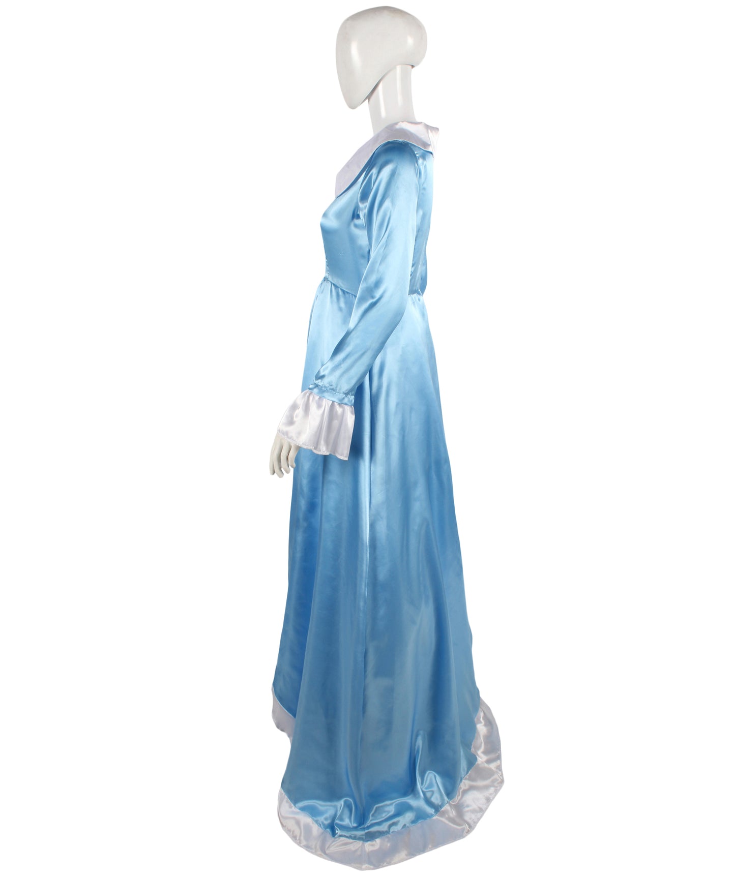 HPO Women's Ocean Blue Princess Costume I Perfect for Halloween I Flame-retardant Synthetic Fabric