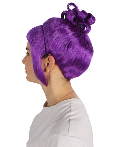 HPO  Women's Halloween Animated Lucy Updo Wig | Multiple Color Options