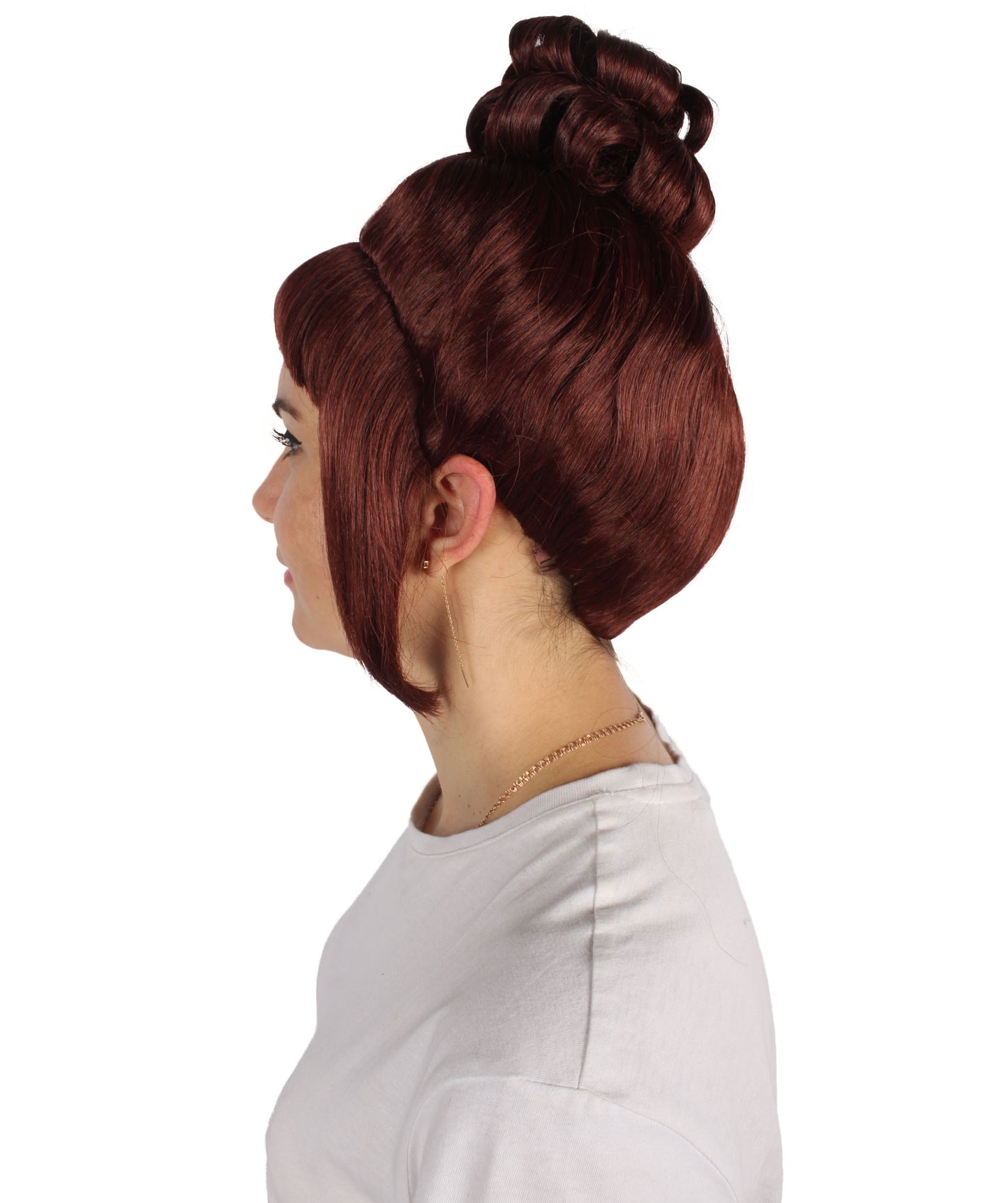 HPO  Women's Halloween Animated Lucy Updo Wig | Multiple Color Options