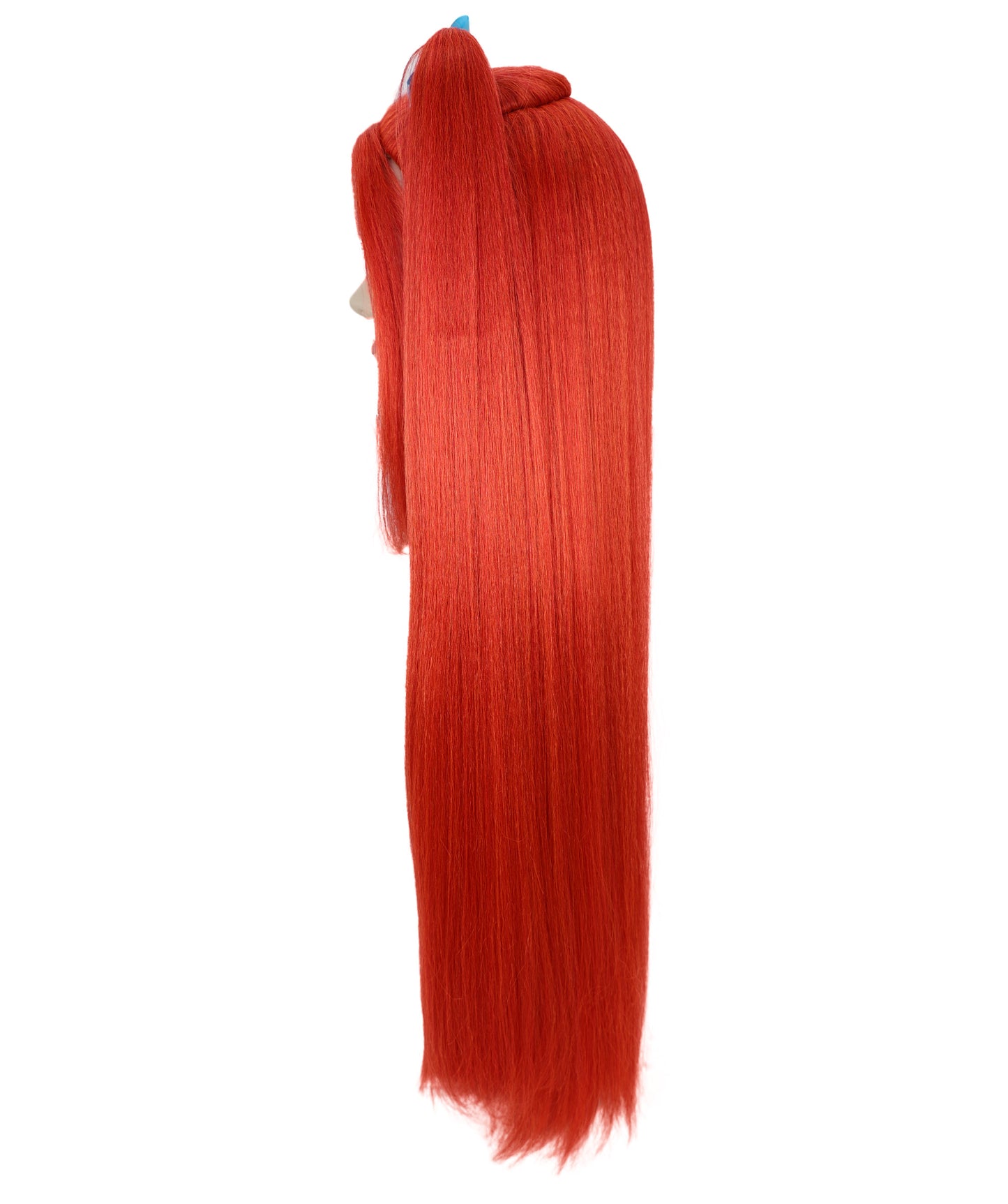 HPO Adult/Teen Women's K-pop Demon Hunters Wig Long Straight Multiple color Wig | Halloween Wig | Futuristic Pop Star Warrior Look