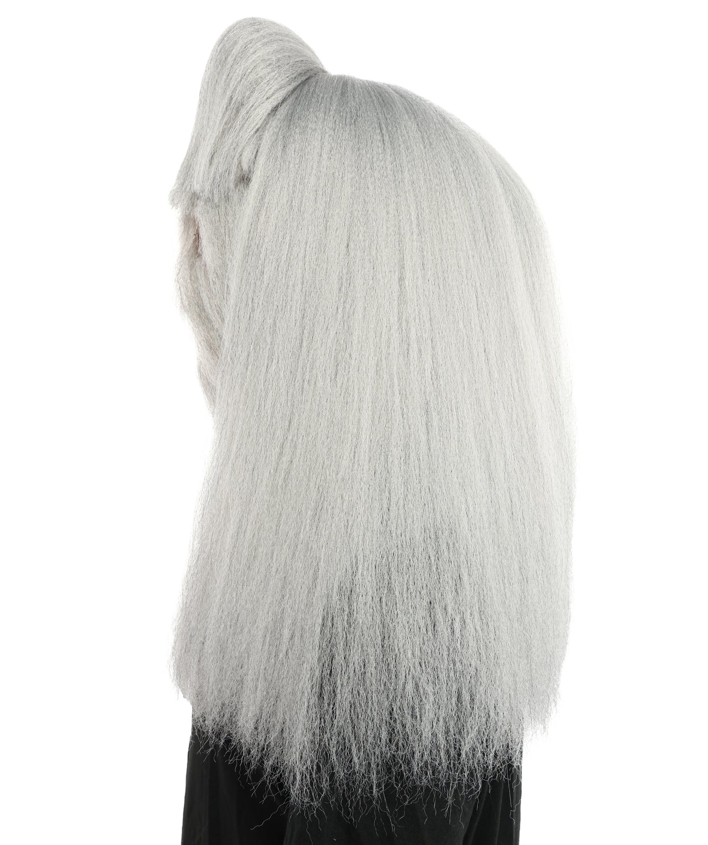 HPO Teen Extreme Hairy Person Costume Bundle & Mask Set - Full-Body Hair Suit Extra-Long Costume Wig for Halloween, Cosplay & Parties - Multiple Color Options