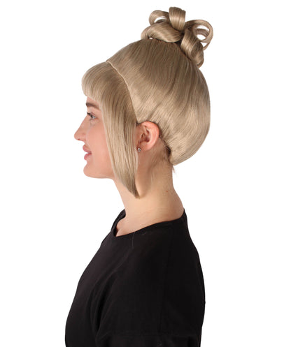 HPO  Women's Halloween Animated Lucy Updo Wig | Multiple Color Options