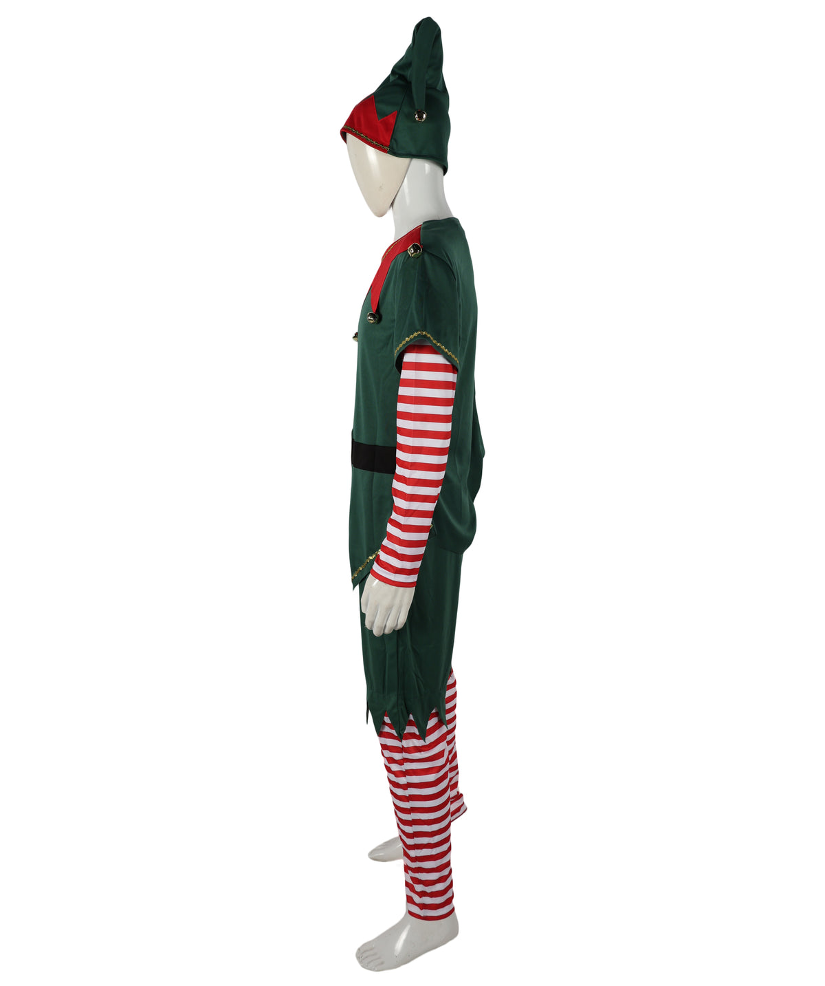 HPO Adult & Teen Men’s Christmas Elf Inflatable Costume | Festive Holiday Cosplay & Party Outfit
