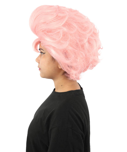 Women's Voluminous Retro Wig | Multiple Color Options, create of synthetic fiber, teased curly volume, breathable capless cap | Party, Halloween, theater, drag, performance, costume events