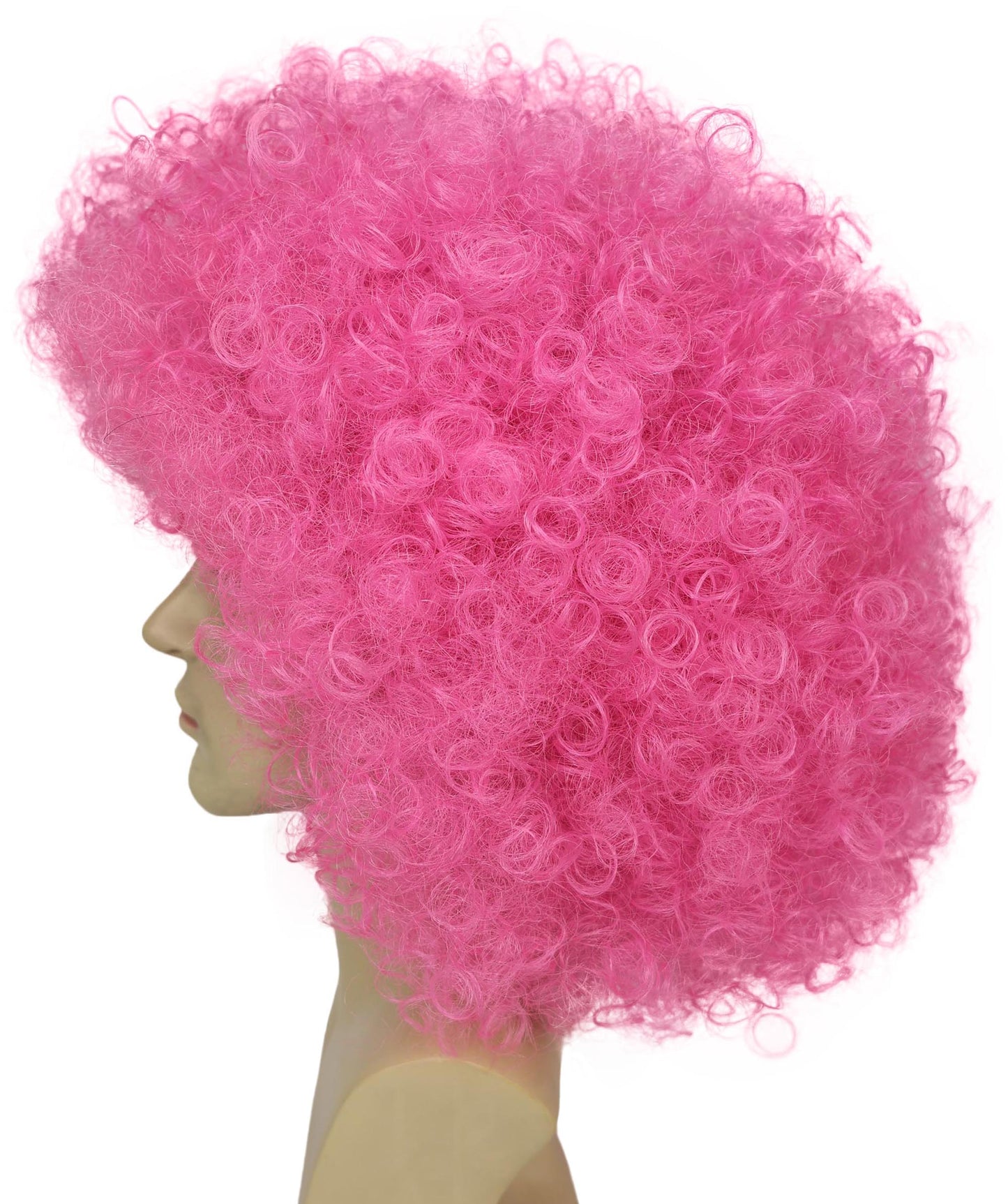 Men’s Big Curly Afro Wig | Bold Hair for Halloween, Themed Parties | Multiple Color Options