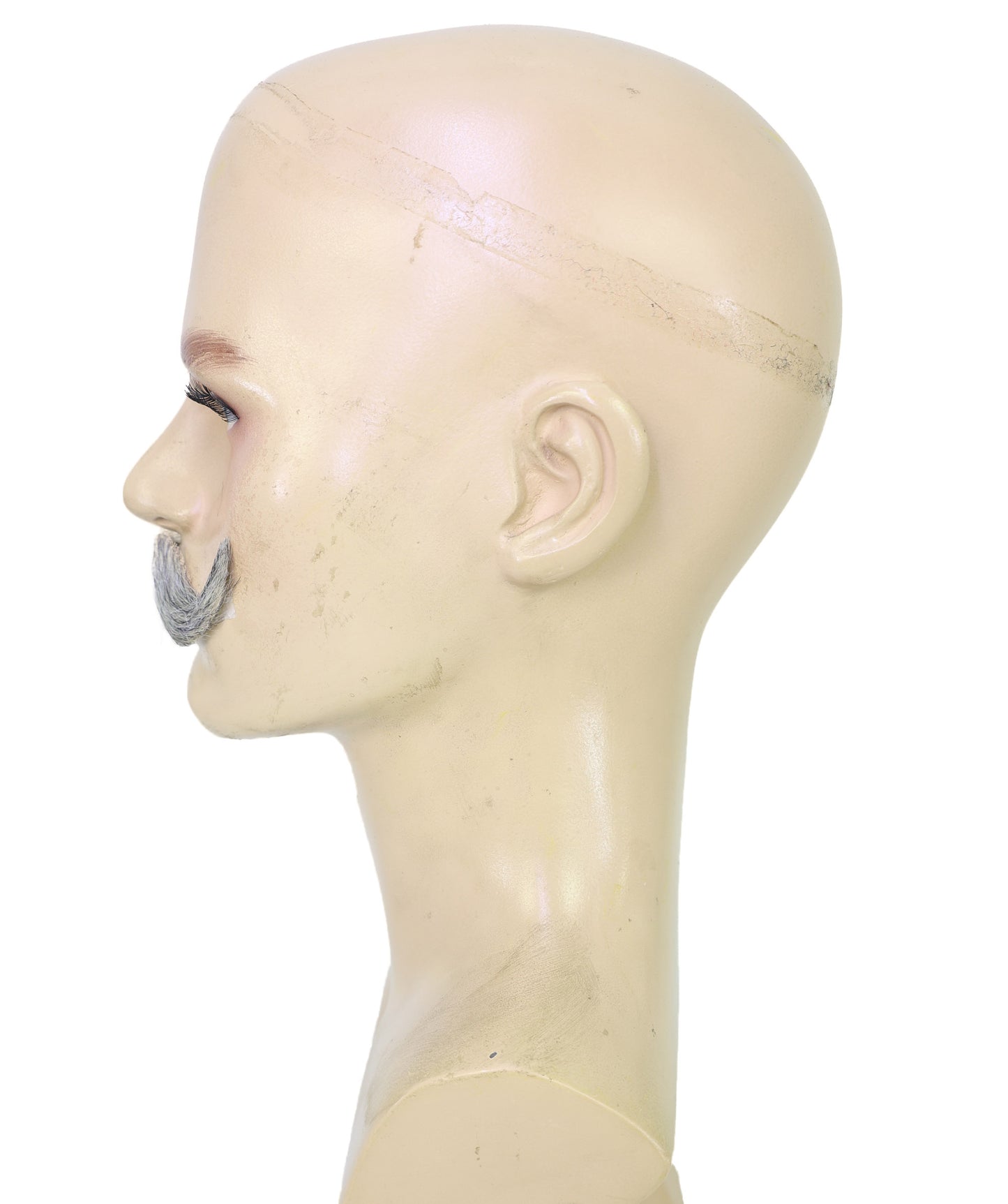 HPO Adult Men HANDLEBAR Tash – Multiple  Handlebar Mustache, Self-Adhesive Lightweight Synthetic Fiber Perfect for Cosplay and Themed Events