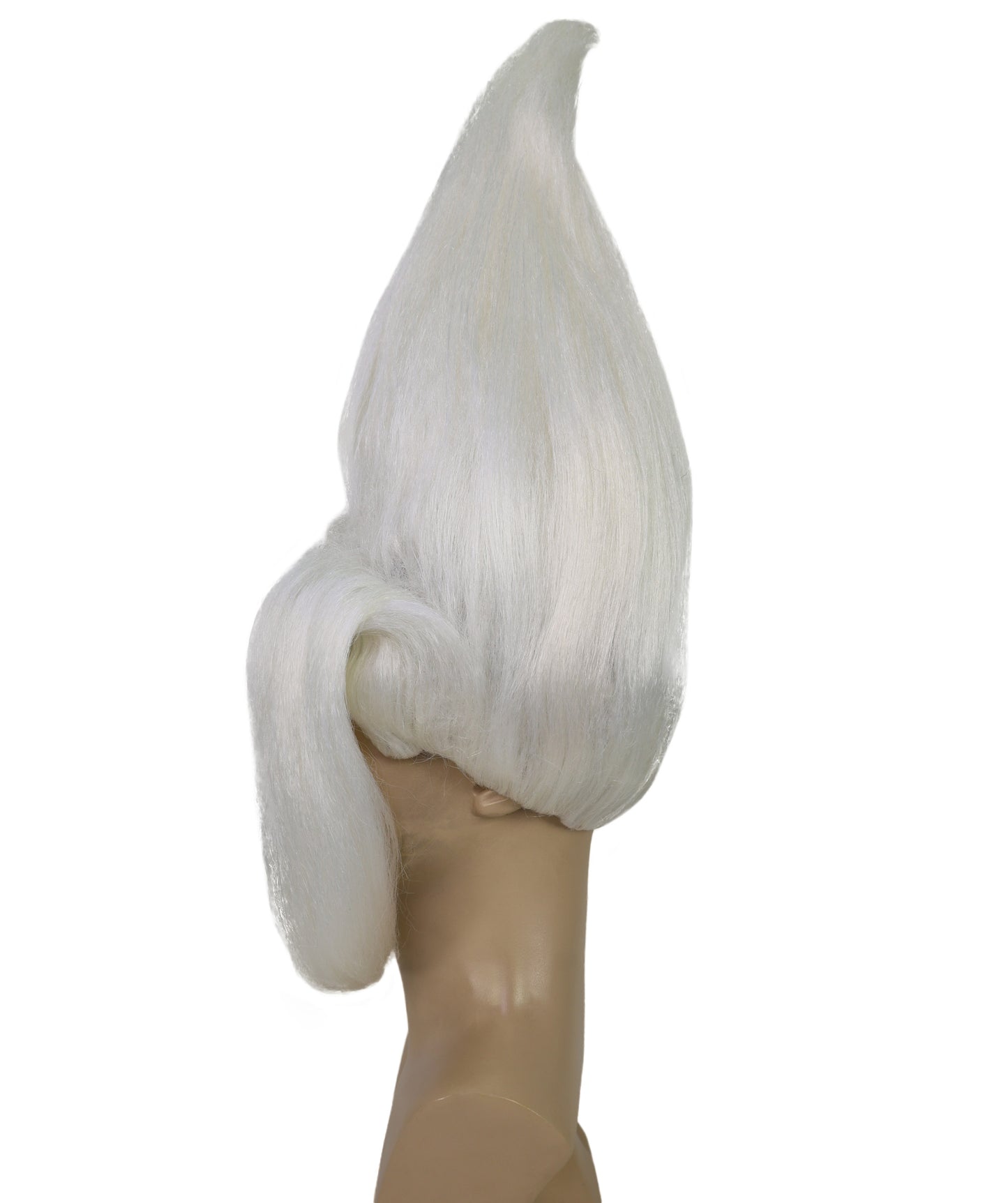 HPO Adult Men's Tv Musical Movie Troll Spiked Wig | Multicolor Options | Flame-retardant Synthetic Fiber