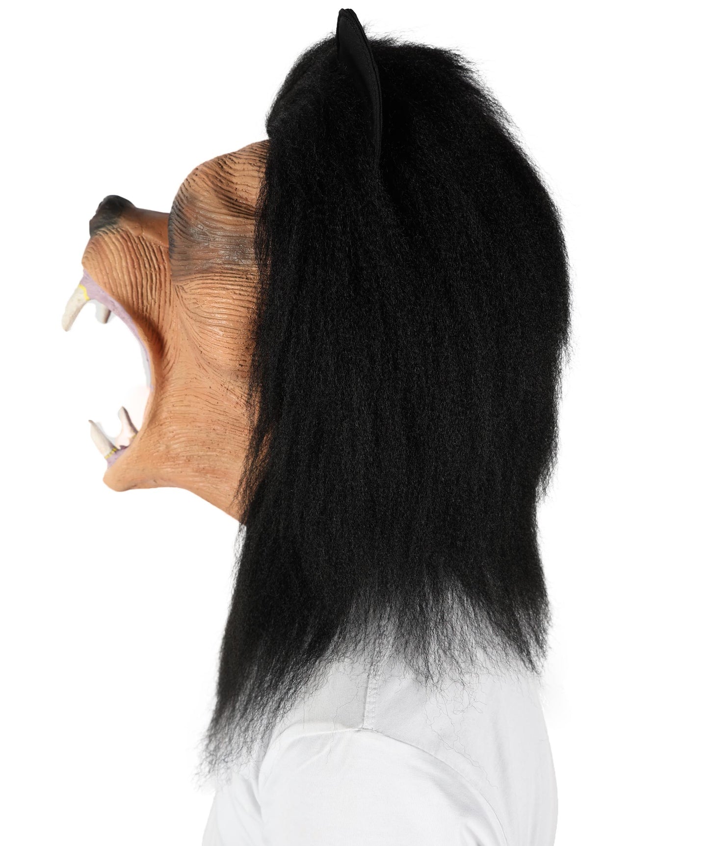 HPO Unisex Fur Animal Multiple Costume, Mask and Bundle – Complete Animal Fur Costume Set for Halloween or Themed Parties – Includes Detailed Fur Animal Outfit and Accessories–Comfortable