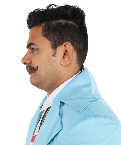 Men's Small Imperial Synthetic Hair Mustache | Multiple Color Options | HPO