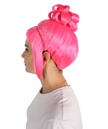 HPO  Women's Halloween Animated Lucy Updo Wig | Multiple Color Options