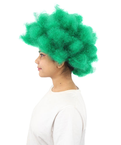 Womens Soldier Movie Afro | Cosplay Wig | Premium Breathable Capless Cap