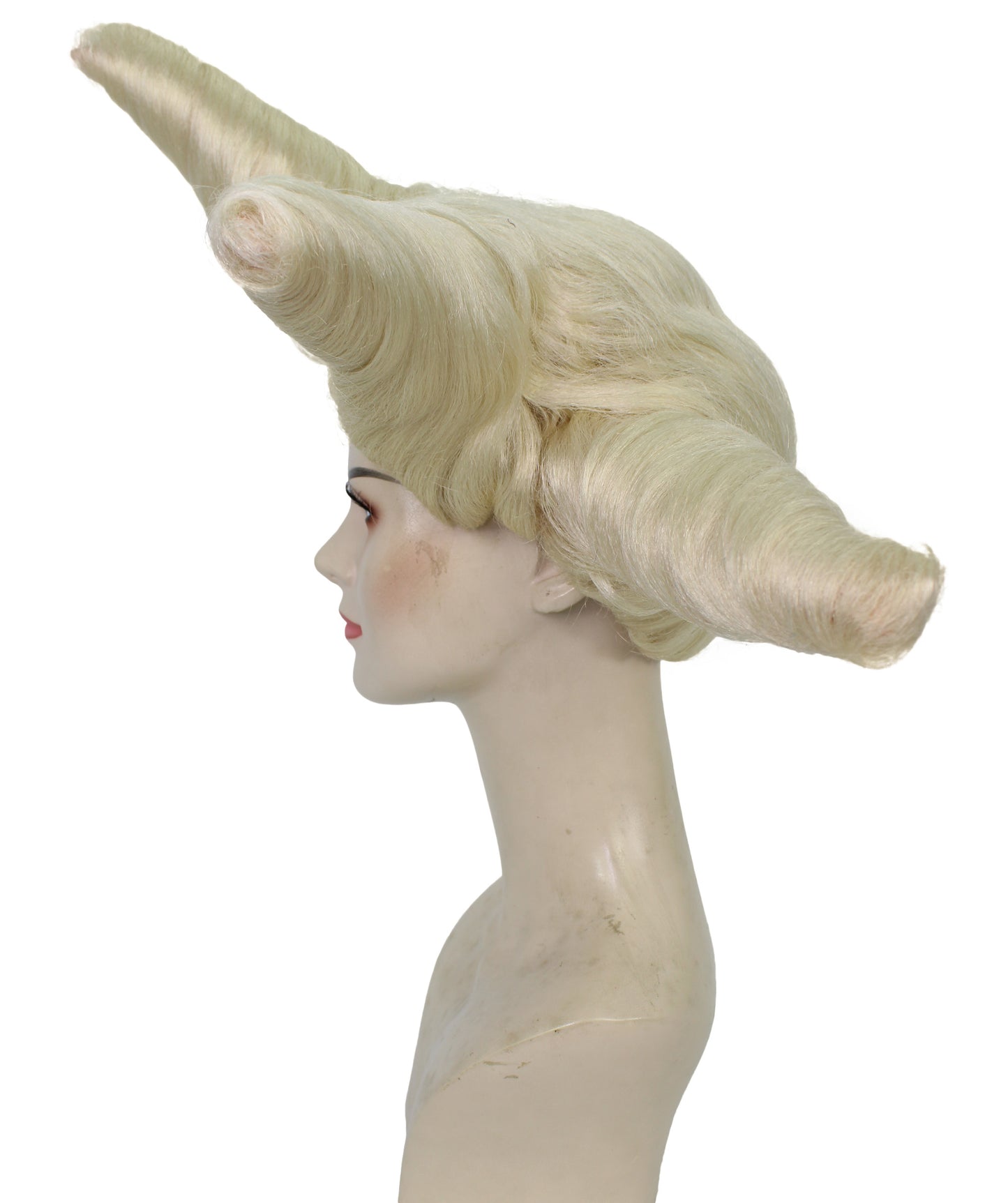 HPO Women's Dramatic Star Shaped Drag Wig I Multiple Color Options I Flame-retardant Synthetic Fiber