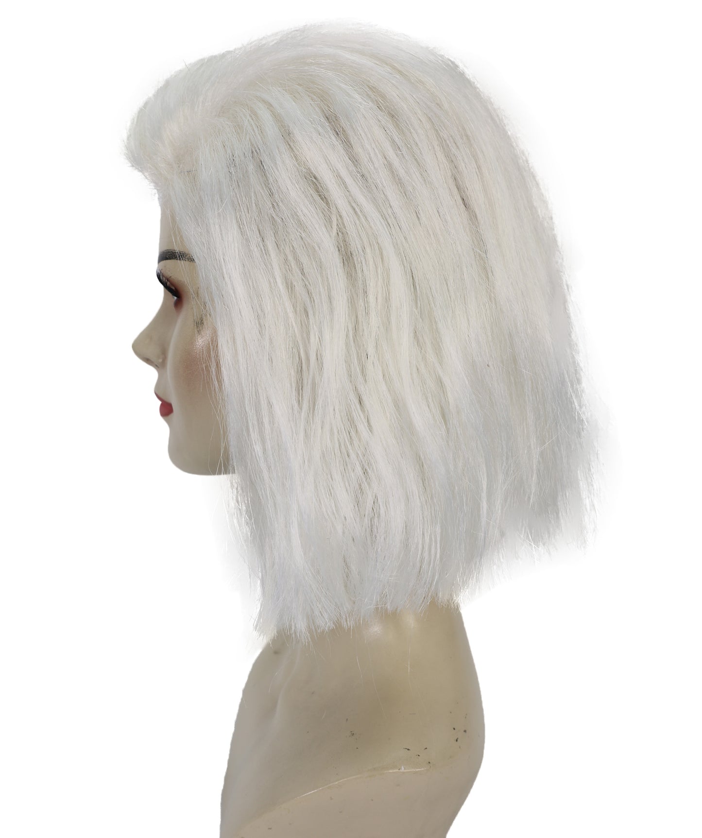 Adult Women's 10" Inch Short Length Halloween Cosplay Ombre Pop Star Fireworks Costume Wig, Synthetic Soft Fiber Hair | Multicolor Options | HPO