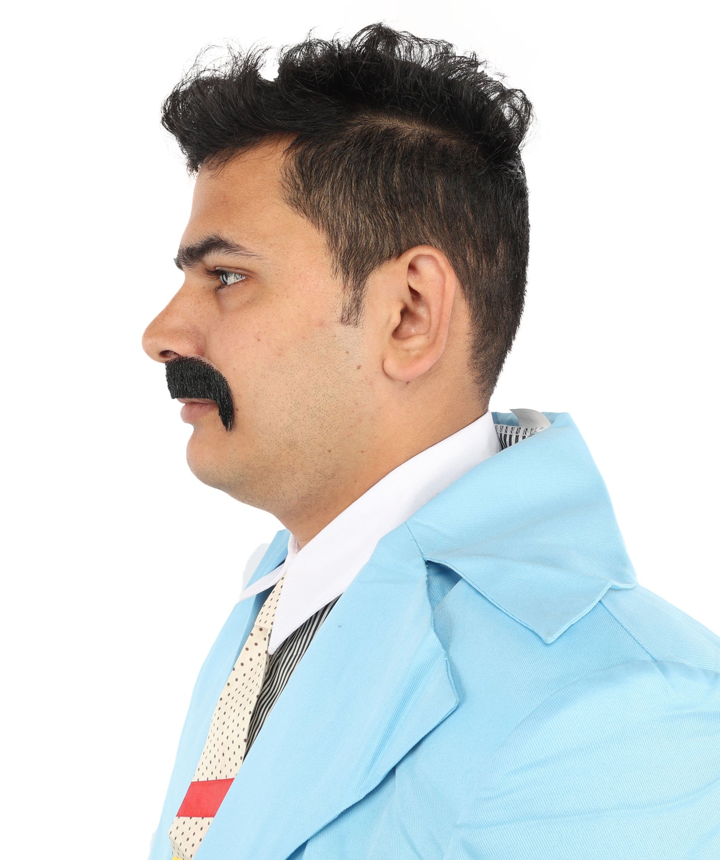 HPO Men's Synthetic Hair Fake Mustache Fancy Facial Hair