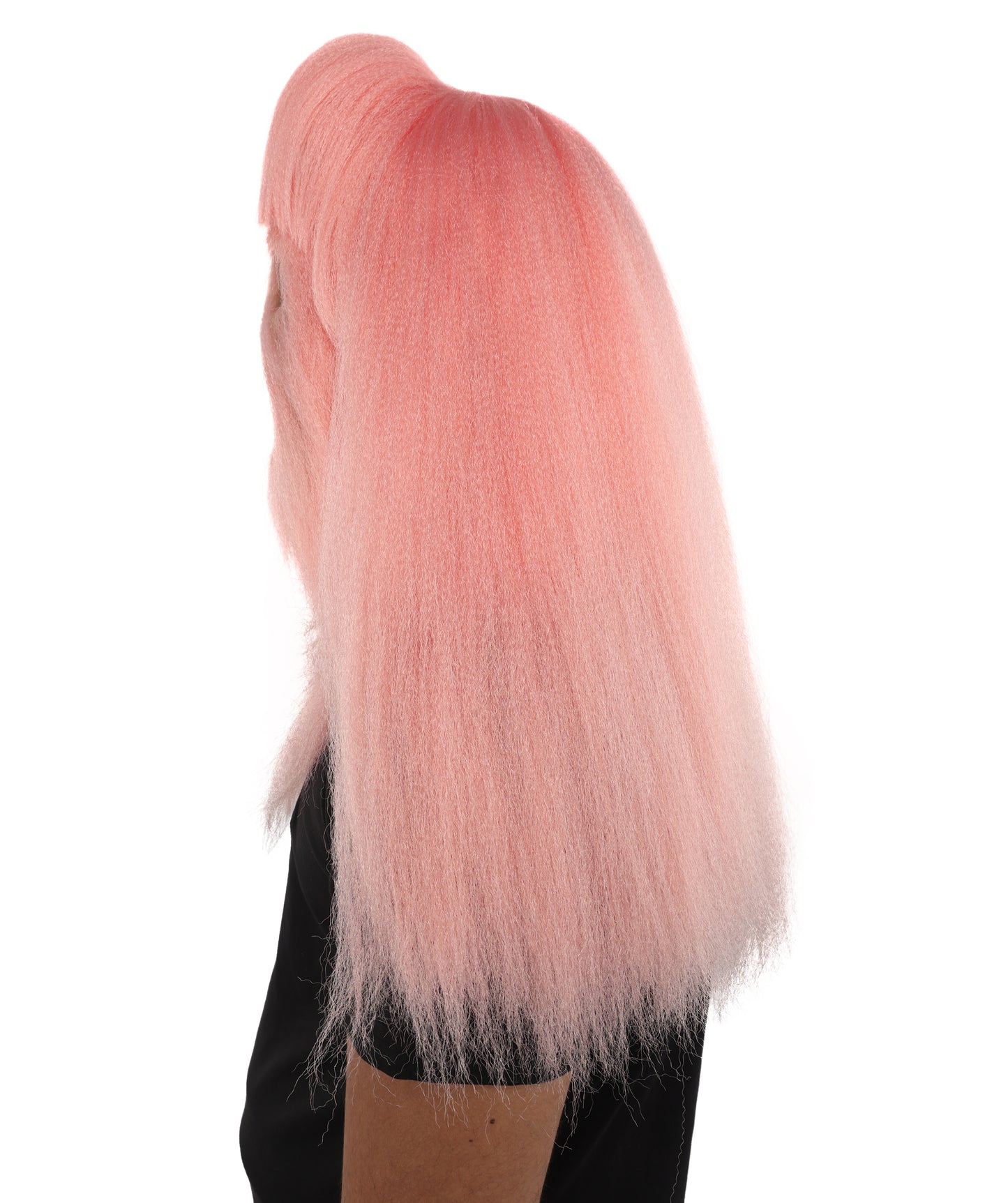 HPO Unisex Extreme Hairy Person Costume, Mask and Bundle - Full-Body Hair Suit Extra-Long Ash Brown Costume Wig for Halloween, Cosplay & Parties