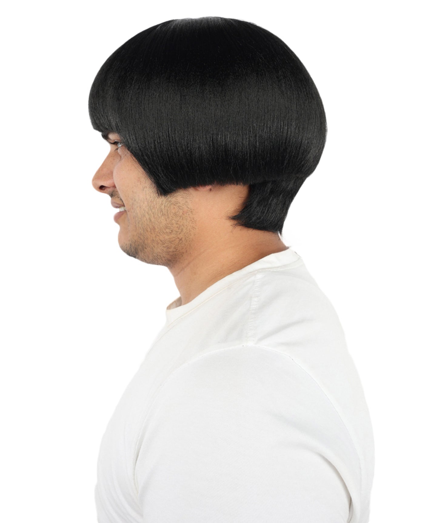 Adult Men’s Earfquake-Inspired Retro Blue Suit Costume & Multiple Bob Wig Bundle | Included sunglass | Bold Retro Look for Cosplay & Costume Events