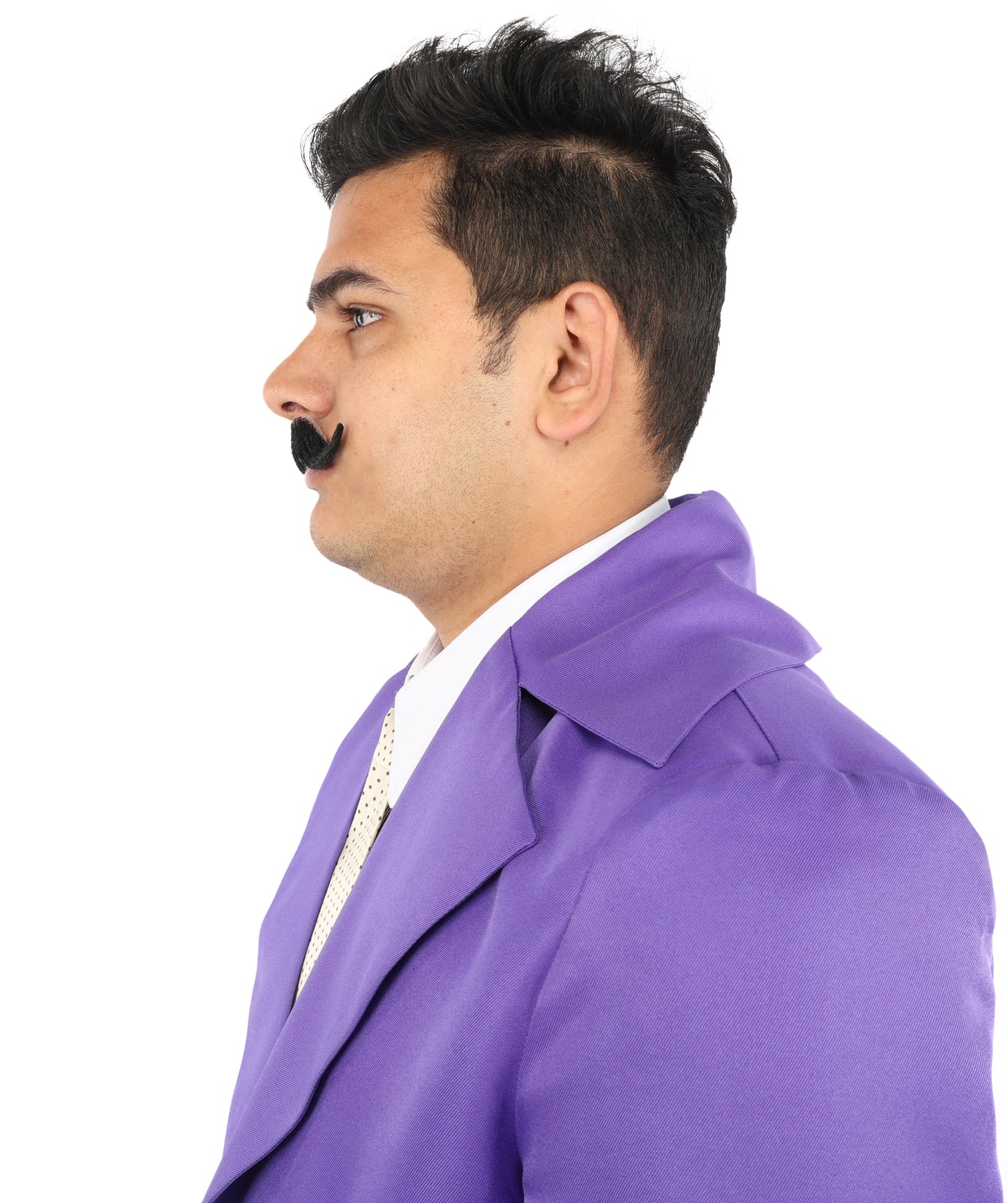 Men's Small Imperial Synthetic Hair Mustache | Multiple Color Options | HPO