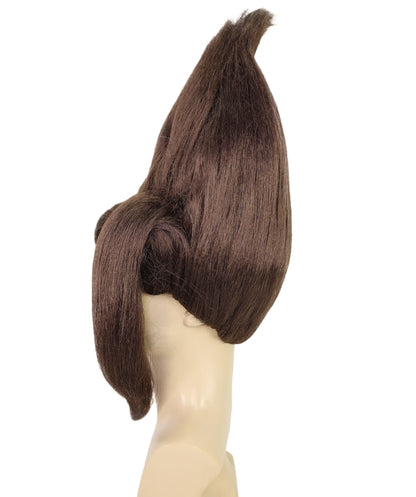 HPO Adult Men's Tv Musical Movie Troll Spiked Wig | Multicolor Options | Flame-retardant Synthetic Fiber