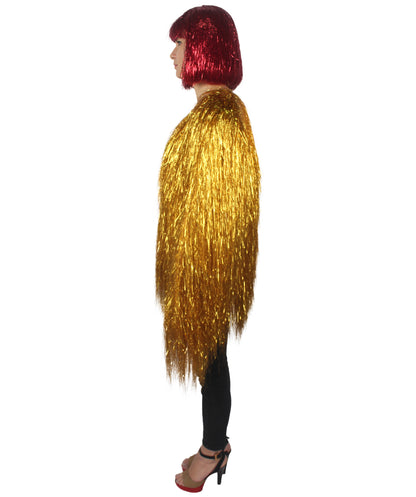 HPO Women's Party Tinsel Costume Set | Multiple Color Options | Suitable for Halloween |  Tinsel Material