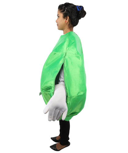 HPO Foam M&M Tabard Green Costume| Multiple Sizes Options | Fun and Comfortable Candy-Themed Outfit