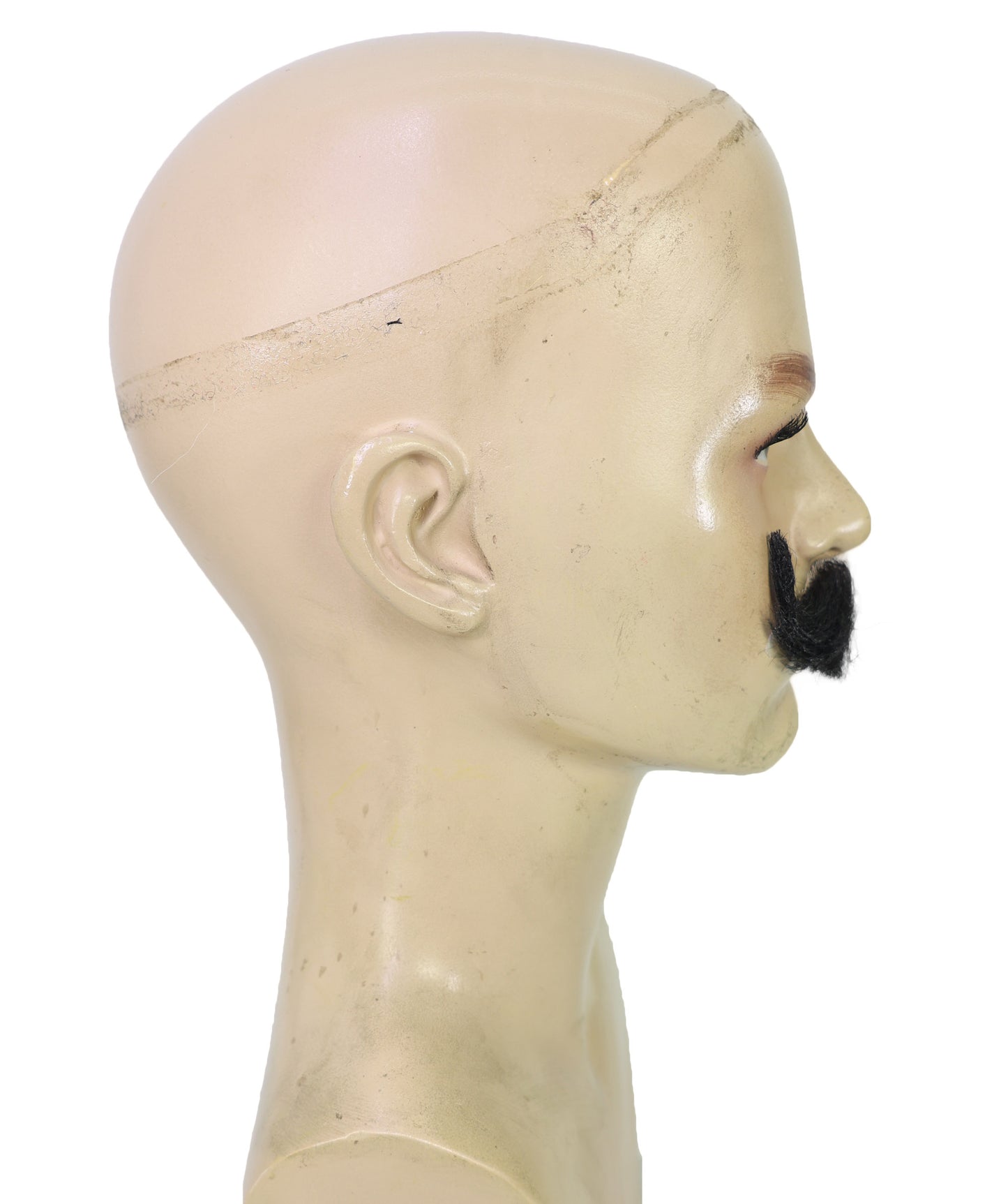 HPO Adult Men HANDLEBAR Tash – Multiple  Handlebar Mustache, Self-Adhesive Lightweight Synthetic Fiber Perfect for Cosplay and Themed Events