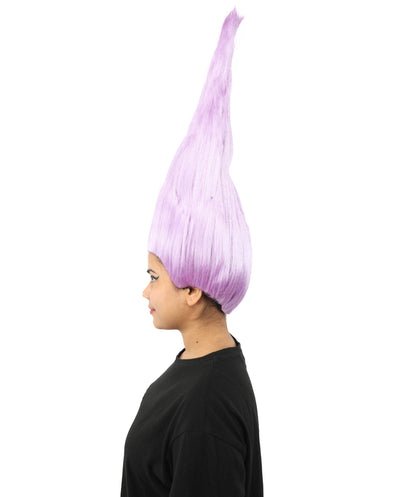 HPO Adult & Teen Women's Tall Cone Wig | Multicolor Options, create of synthetic fiber, extremely tall smooth pointed texture, breathable base | Party, Halloween, theater, drag, performance, costume events