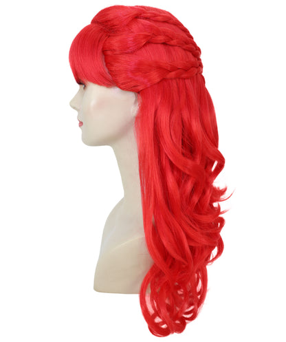 HPO Women's Curly Long Length Trendy Keepsake Multiple Color Options Wig