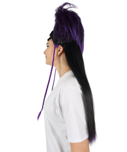 HPO Women’s Leexa Fox Straight Multiple Wig – Premium Cosplay Wig for Bold Looks & Everyday Style, Perfect for Cosplay, Themed Parties and Halloween, Adjustable & Comfortable Fit