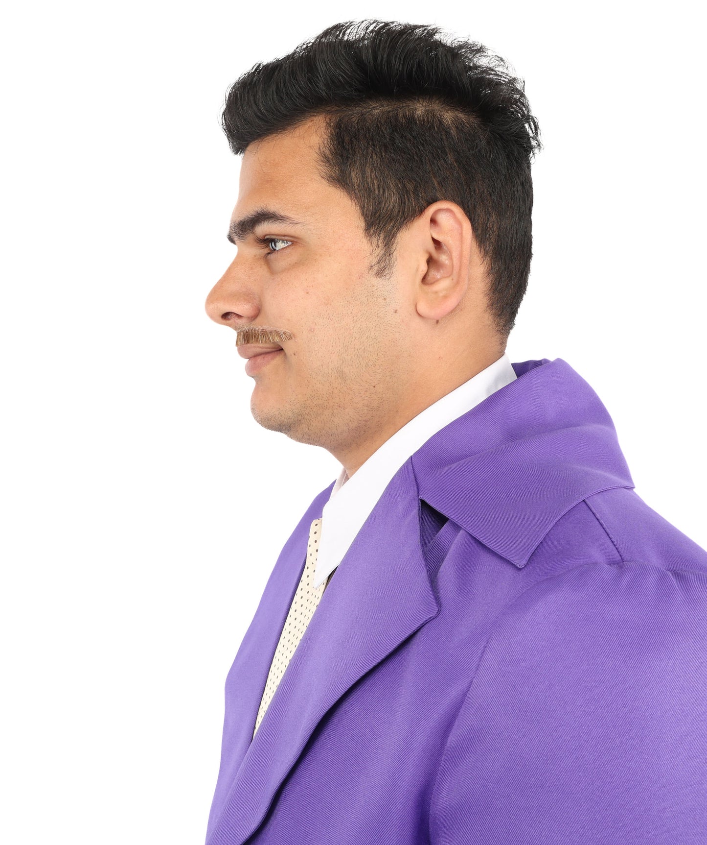 HPO  Men's Fake Synthetic Hair Mustache | Multicolor Color Options