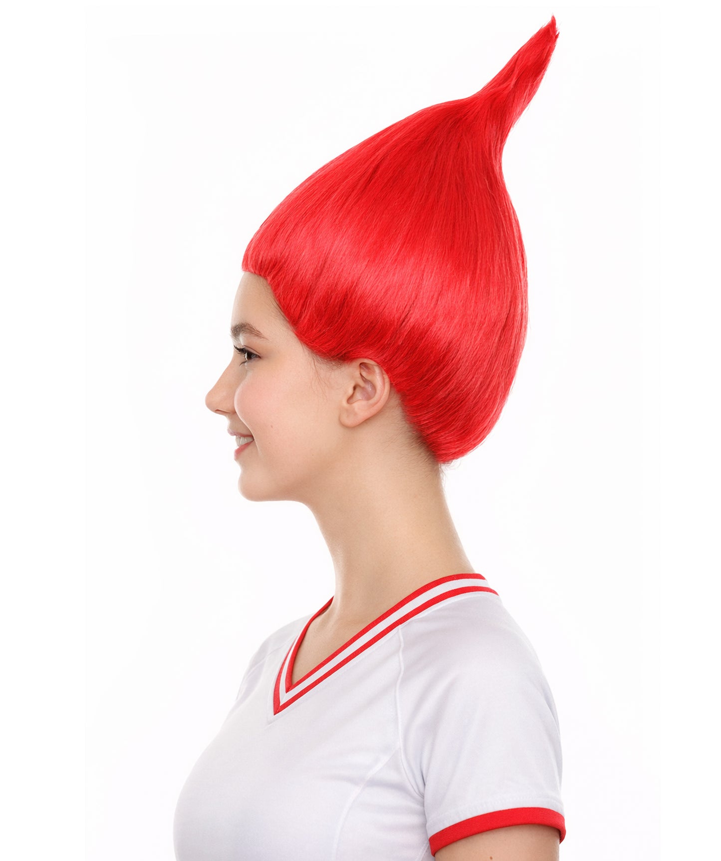 Portugal Flag Sports Troll Wig | Premium Breathable Capless Cap