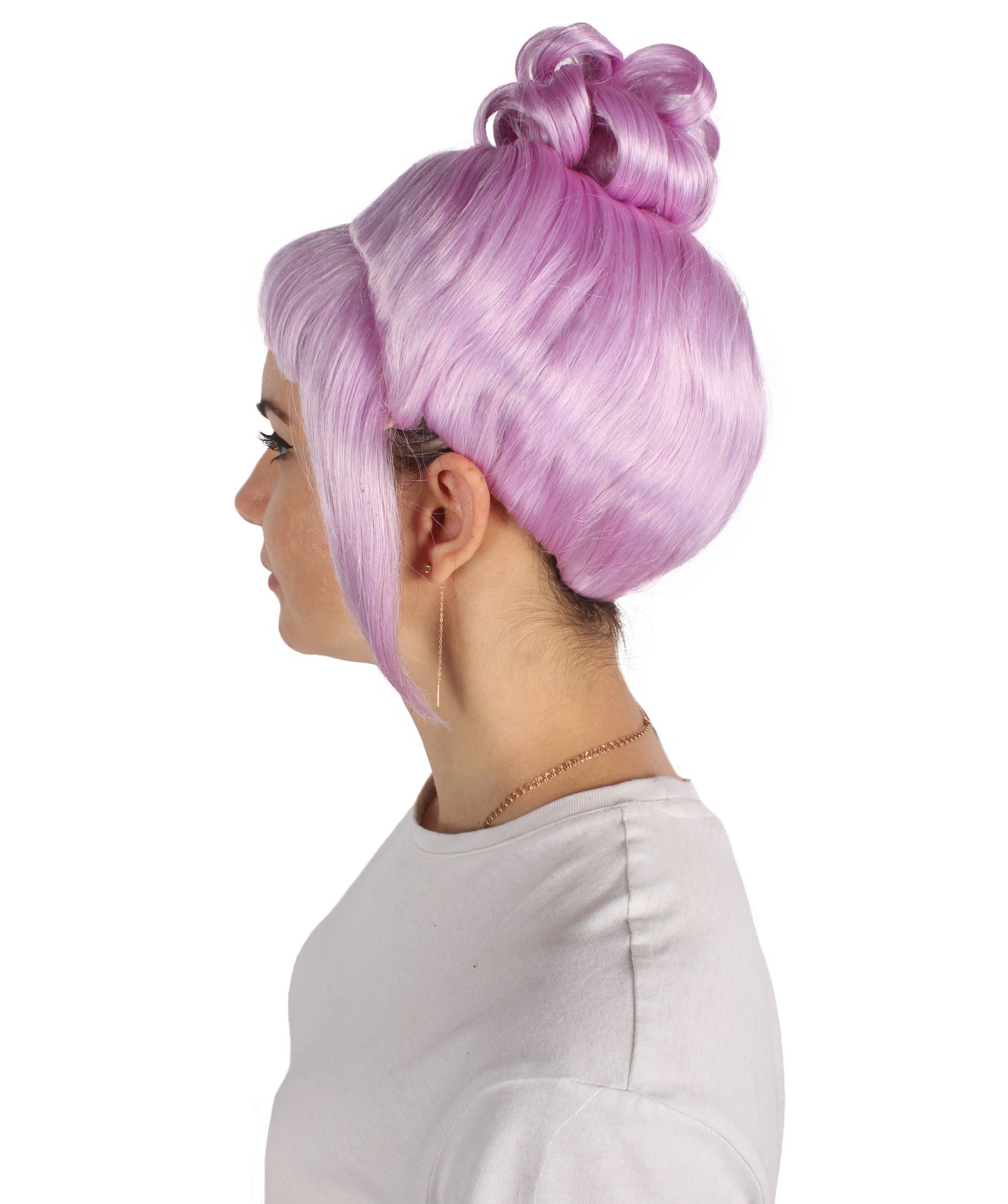 HPO  Women's Halloween Animated Lucy Updo Wig | Multiple Color Options