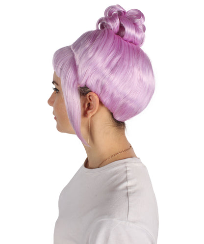 HPO  Women's Halloween Animated Lucy Updo Wig | Multiple Color Options